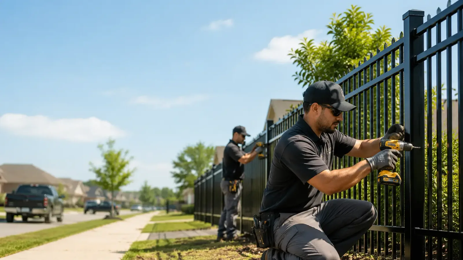 Metal Fence Installation in Salem, KY